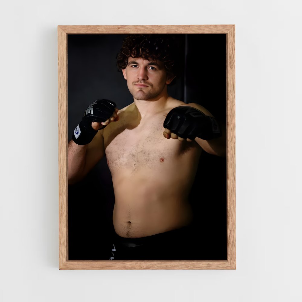 Poster Ben askren – affiche Lutte (vue 4)